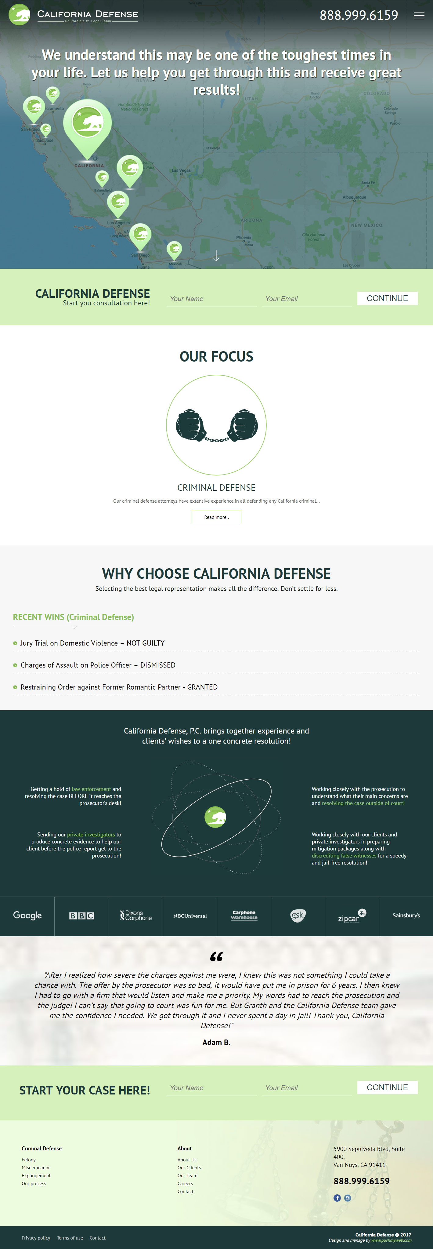 California Defense